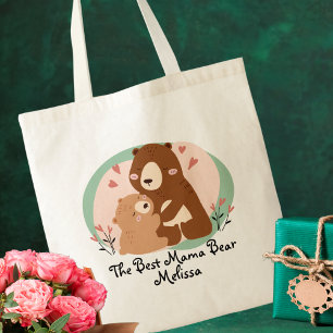 Cute Funny Best Mamma Bear Tygkasse