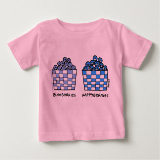 Cute Funny Bluebär Happybär Baby Outerwear T Shirt