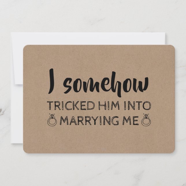 Cute Funny Bridesmaid/Maid of honor Frieri Inbjudningar (Framsida)