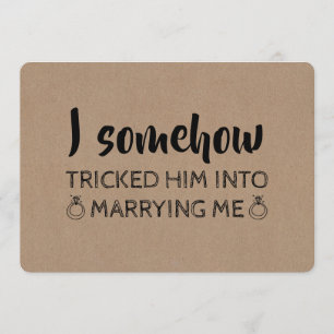 Cute Funny Bridesmaid/Maid of honor Frieri Inbjudningar