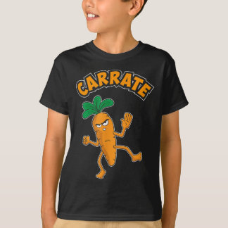 Cute & Funny Carrate Karate Training Carrot Pun T Shirt
