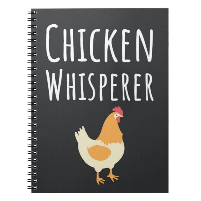 Cute Funny Chicken Gifts Farm Animals Farmer Anteckningsbok (Framsidan)