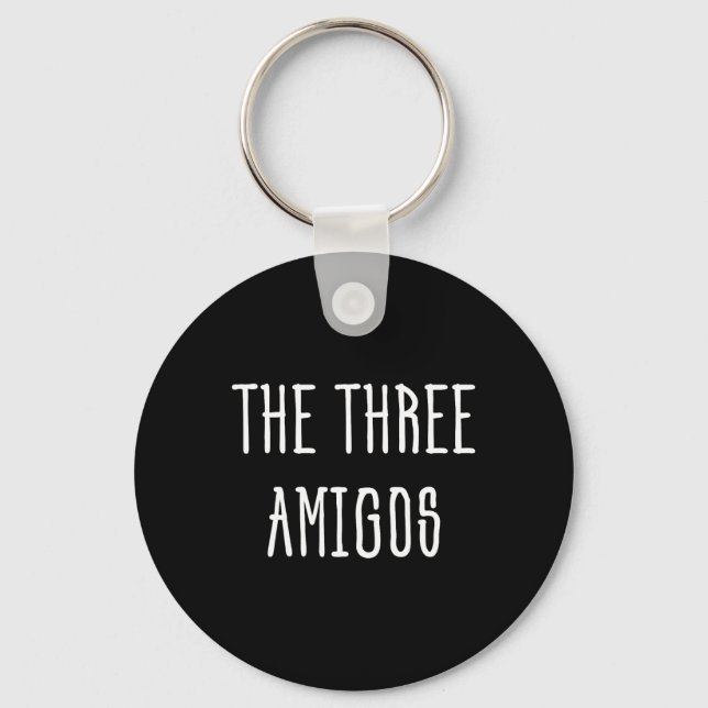 Cute Funny Cinco De Mayo de three Amigos Gift Nyckelring (Framsida)