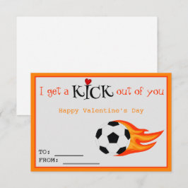 Cute Funny Class Card Valentines Ocer Kärlek Kids Anteckningskort
