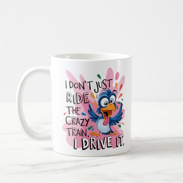 Cute Funny Coffee Mug with Quote Classic Mug 11 oz Kaffemugg (Vänster)