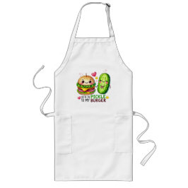 🍔 Cute & Funny Cooking Apron - "Du är Plockan Långt Förkläde