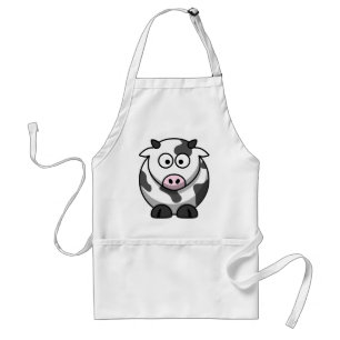 Cute Funny Cow Förkläde