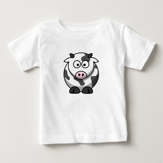 Cute Funny Cow Shirt Tröja (Framsida)