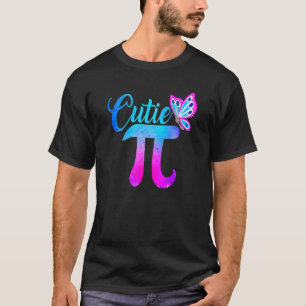 Cute & Funny Cutie Pi Math Paj Butterfly Adsible T Shirt