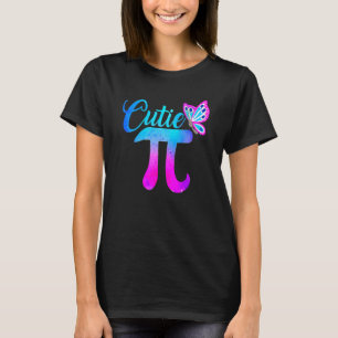 Cute & Funny Cutie Pi Math Paj Butterfly Adsible T Shirt