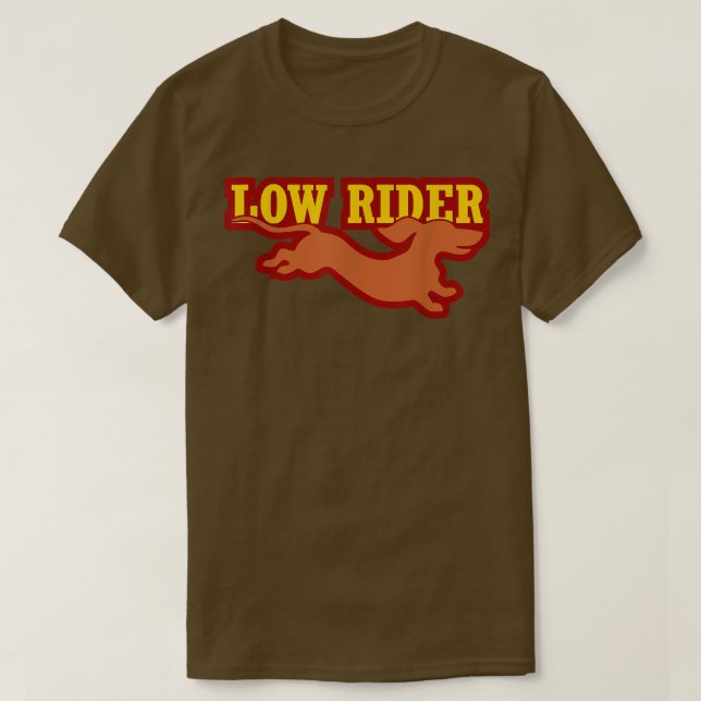 Cute Funny Dachshund Weiner Sausage Dog  T Shirt (Design framsida)