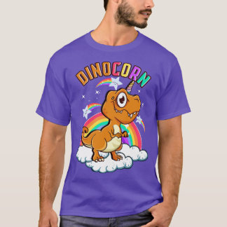 Cute Funny Dinocorn Dinosaur Unicorn 1 T Shirt