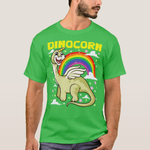 Cute Funny Dinocorn Dinosaur Unicorn T Shirt