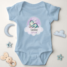 Cute Funny Dinosaur Personlig Namn Unisex PJ