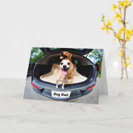 Cute Funny Dogs Fars dag Pappa Kort