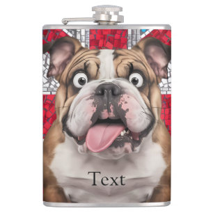 Cute Funny English BullDog Fickplunta