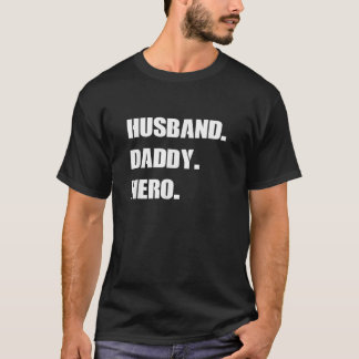 Cute Funny Fars dag Gift från dotter till hustru T Shirt
