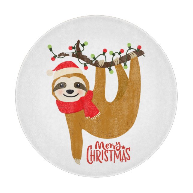 Cute Funny God jul Sloth | HELGDAGAR (Framsidan)