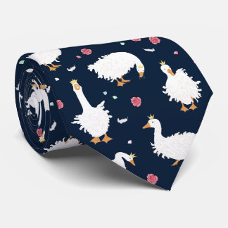 Cute Funny Goose i Krona Kids Slips