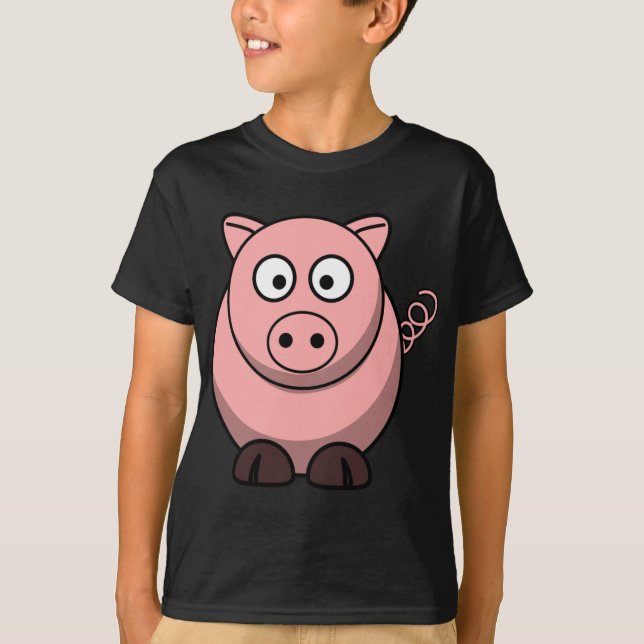 Cute Funny Gris Tee (Framsida)