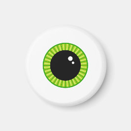 Cute Funny Grönt Eyeball Magnet