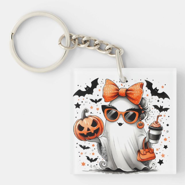 Cute Funny Halloween Ghost (Framsidan)