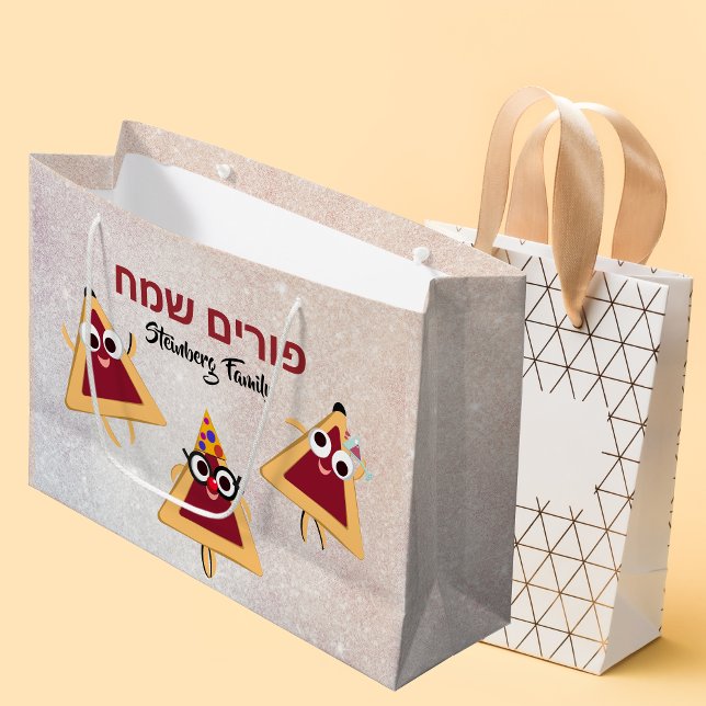 Cute Funny Hamentash Mishloach Manot Hebrew Purim (Skapare uppladdad)