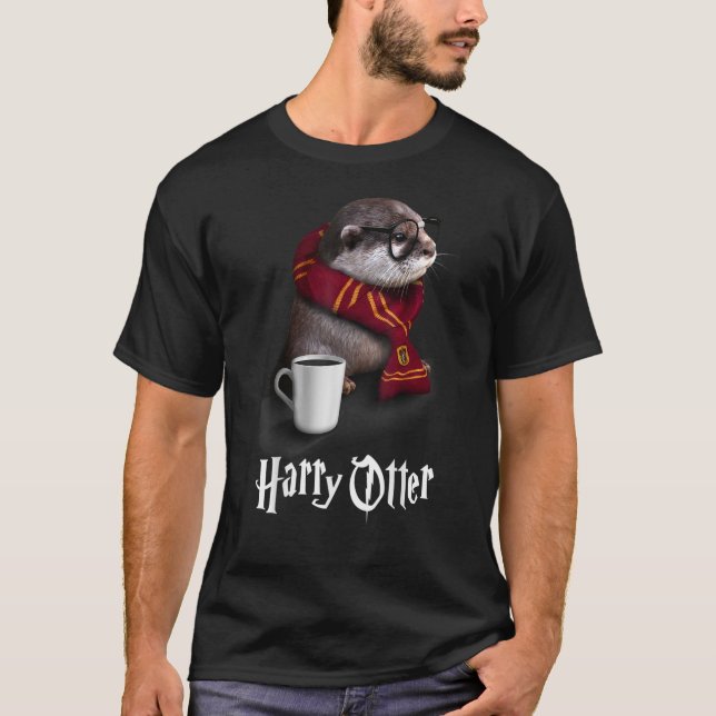 Cute Funny Harry Otter Halloween Tshirt C T Shirt (Framsida)