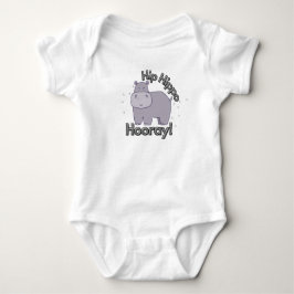 Cute, funny Hip Hippo Hooray Hippopotamus T Shirt
