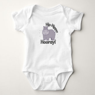 Cute, funny Hip Hippo Hooray Hippopotamus T Shirt