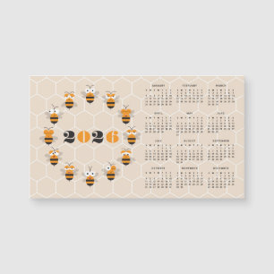 Cute Funny Honeycomb Kalender 2026