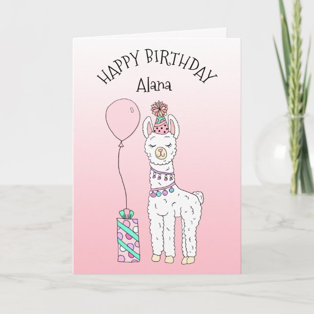 Cute Funny Humor Grattis på födelsedagen Kort (Framsida)
