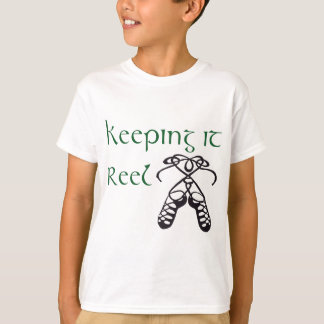 Cute Funny Irish Step Dance Girls & Women Reel T Shirt