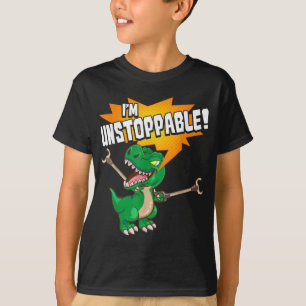 Cute & FUNNY Jag är ostoppbar T-Rex Dinosaur Pun T Shirt