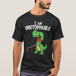 Cute & FUNNY Jag är ostoppbar T-Rex Dinosaur T Shirt