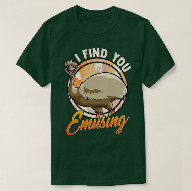 Cute Funny Jag tycker att du använder Amuse Emu Pu T Shirt (Design framsida)