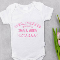 Cute Funny Jewish Ima & Abba (eller andra namn) Ro
