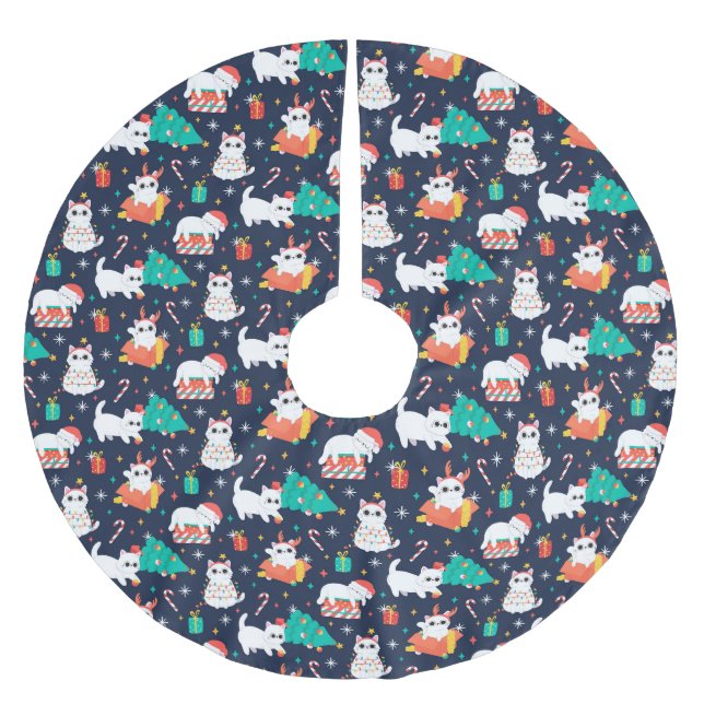 Cute/Funny jul Julgransmatta Borstad Polyester (Framsidan)