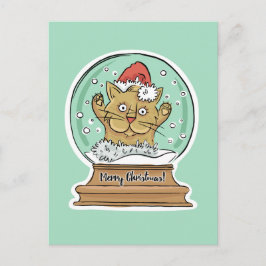 Cute Funny julkort Helg Vykort