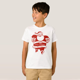 Cute Funny Jultomten Red and White God-jul T Shirt