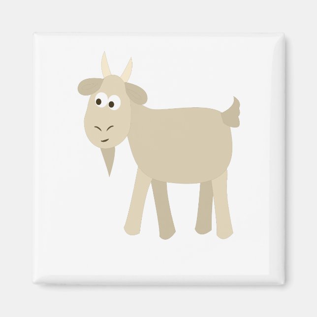 Cute Funny Little Goat Magnet (Framsidan)