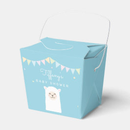 Cute Funny Llama Mamma Fiesta Baby Shower Party Presentaskar