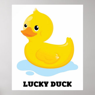 Cute Funny Lucky Anka Poster