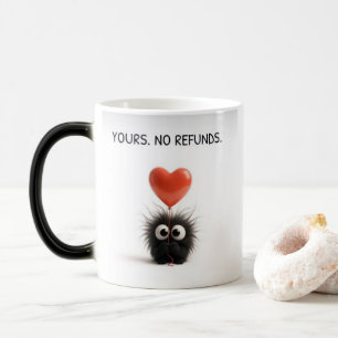 Cute Funny Monster Mugg - Er gåva utan bidrag till