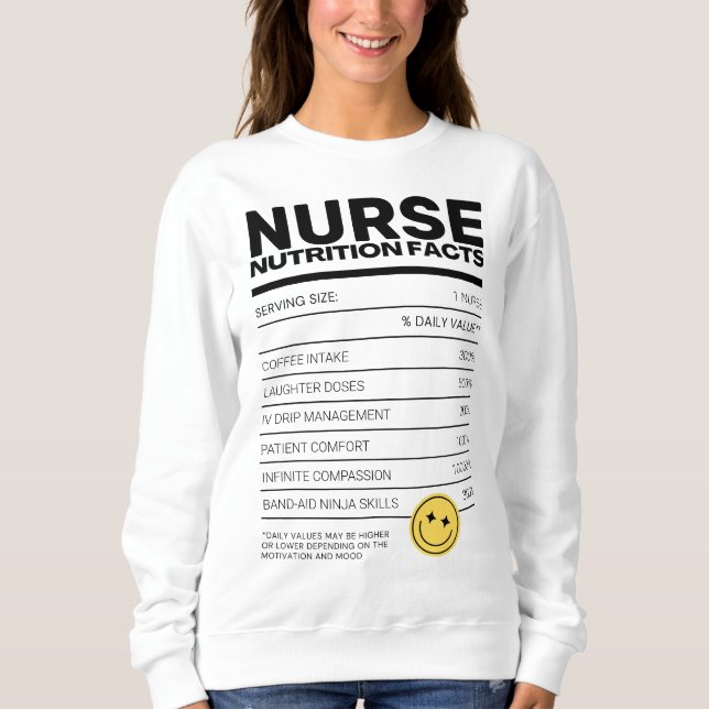 Cute Funny Nurse Humor Medical Sarcastic T Shirt (Framsida)