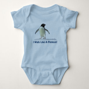 Cute Funny Penguin Baby Tee