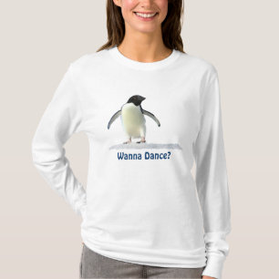 Cute Funny Penguin Dancing Gear T Shirt