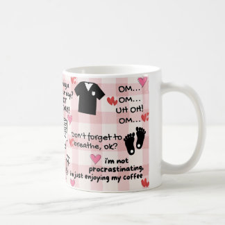 Cute Funny Positive Affirmation Mugg för L&D Nurse
