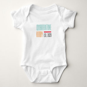 Cute & Funny Quarantine Baby 2020 T Shirt