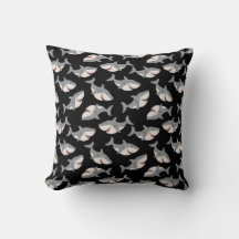 Cute Funny Shark Mönster Cushion Pillow